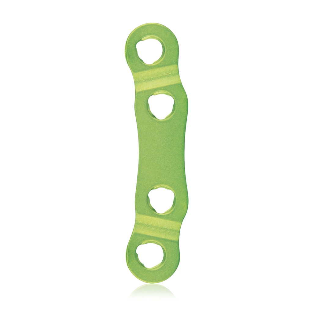 EickLoxx Small Contour 2.2, C plade, 4 huller, system 1,7 il 2,3 mm, grøn, 6 x 28 mm1